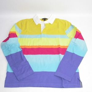 NWT J. Crew Rugby Striped T-shirt Medium